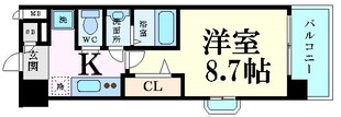 Luxe淡路の物件間取画像